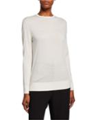Extrafine Merino Wool Crewneck Jersey