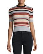 Straight-n-narrow Crop Tee,