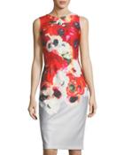 Floral-print Midi