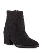 Farrel Embroidered Fabric Booties