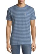 Men's Striped Twisted-yarn T-shirt