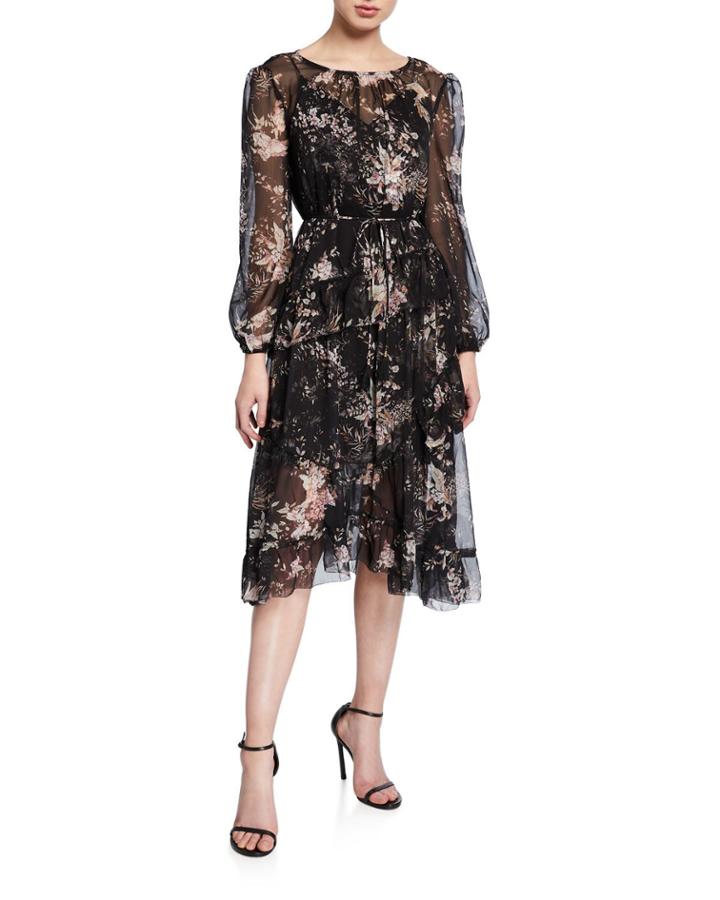The Divine Floral Ruffle