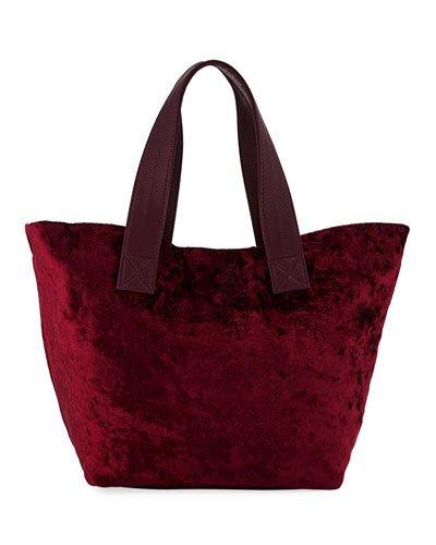 Crushed Velvet Tote Bag