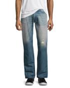 Ricky Quick Fade Denim Jeans, Blue