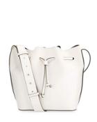 Chelsea Drawstring Shoulder Bag, White