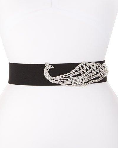 Stretch Peacock Belt, Black