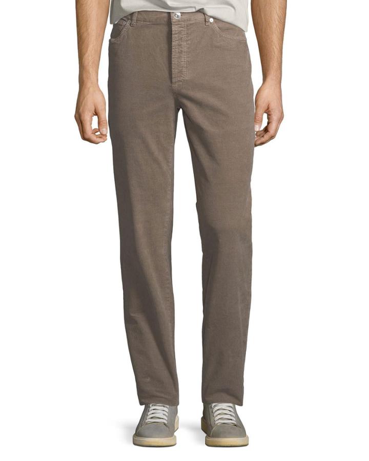 Men's Traditional-fit Corduroy Pants