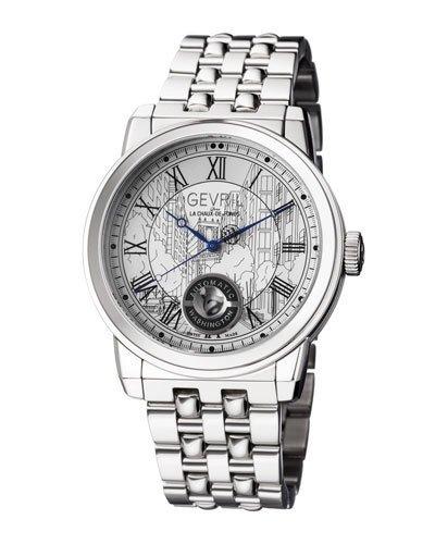47mm Men's Washington Street Stainless