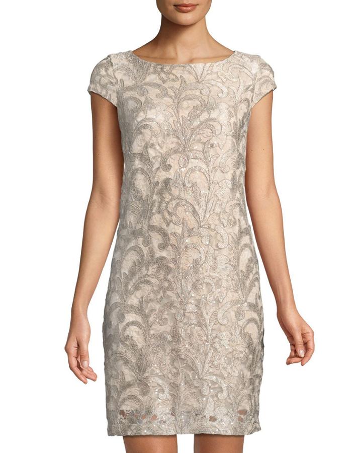 Lace Cap-sleeve