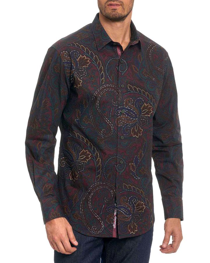 Men's Carlyle Paisley Cotton