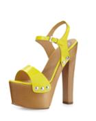 Studded Patent Clog