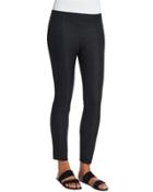 Caro Mid-rise Ankle Pants, Black