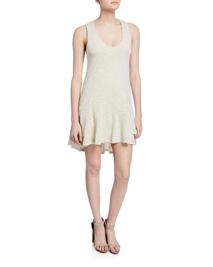 Cascade Ruffle A-line Dress