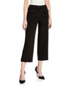 Culotte Cropped Flare Pants
