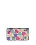 Candy Hearts Crystal Clutch Bag,