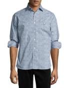 Geometric-print Cotton Sport
