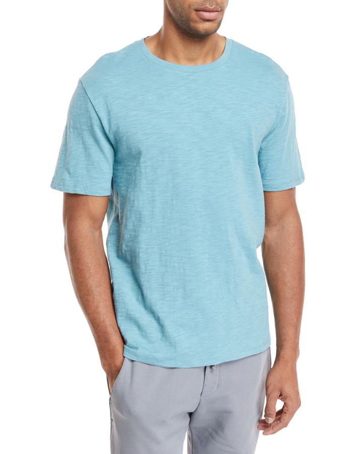 Solid Crewneck Jersey T-shirt