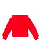 Girls' Karina Knit Off-the-shoulder Top,
