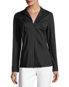 Felix Zip-front Blouse