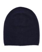 Cashmere Solid Slouch Knit Hat