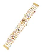Marco Bicego Paradise 18k Semiprecious Gemstone Multi-strand Bracelet, Women's, Gold