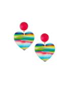 Heart-drop Earrings,