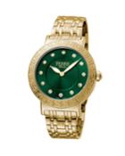 Women's 38mm Stainless Steel Watch With Bracelet, Golden/green