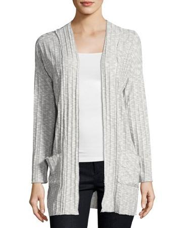 Space-dyed Pocket Cardigan,