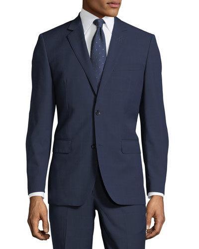 Two-button Tonal Windowpane Two-piece