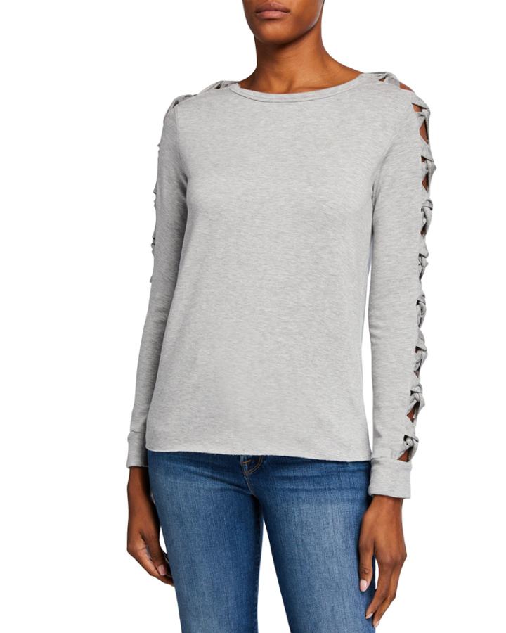 Snorgy Sleeve Cutout Fleece