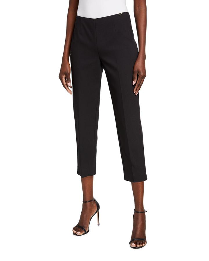 Emma Cropped Cotton-blend Pants