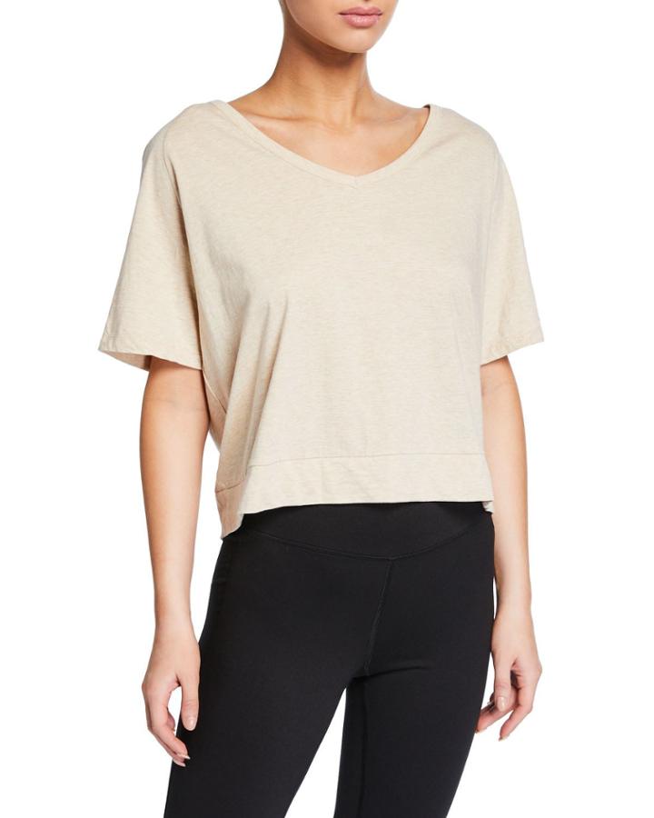 Marr 2.0 Cotton Open-back Tee