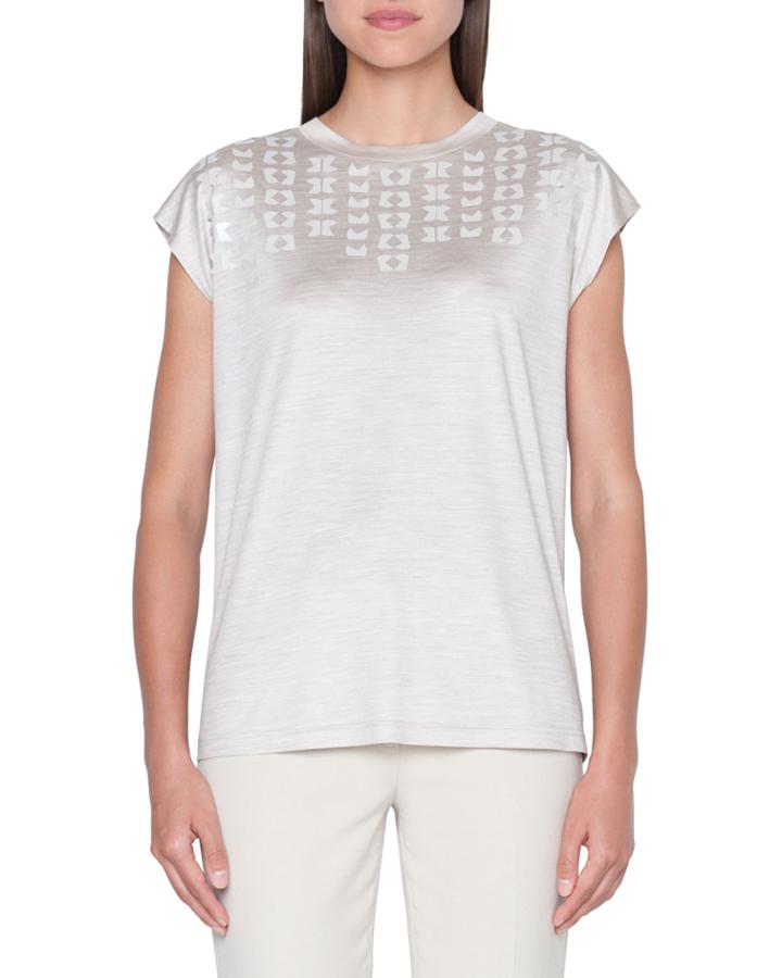 Cap-sleeve Magic Form T-shirt Top