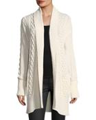 Cable-knit Duster Cardigan
