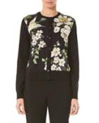 Midnight Floral Cardigan