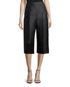 Front-pleated Culottes