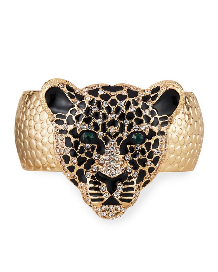 Crystal Leopard Bracelet