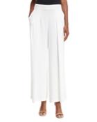 Corded Wide-leg Drama Pants,