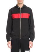 Men's Logo Crinkle-weave Wind-resistant Jacket