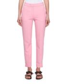 Slim Straight-leg Wool-blend Pants With