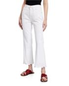 Schiffly Cropped Flare-leg Jeans