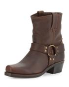 Harness 8r Leather Bootie, Dark Brown