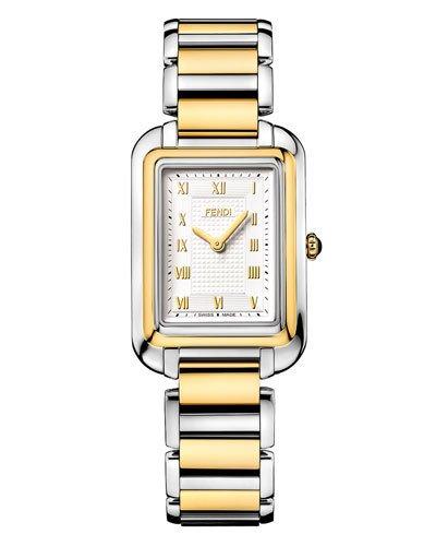 Classico Two-tone Rectangle Bracelet Watch,