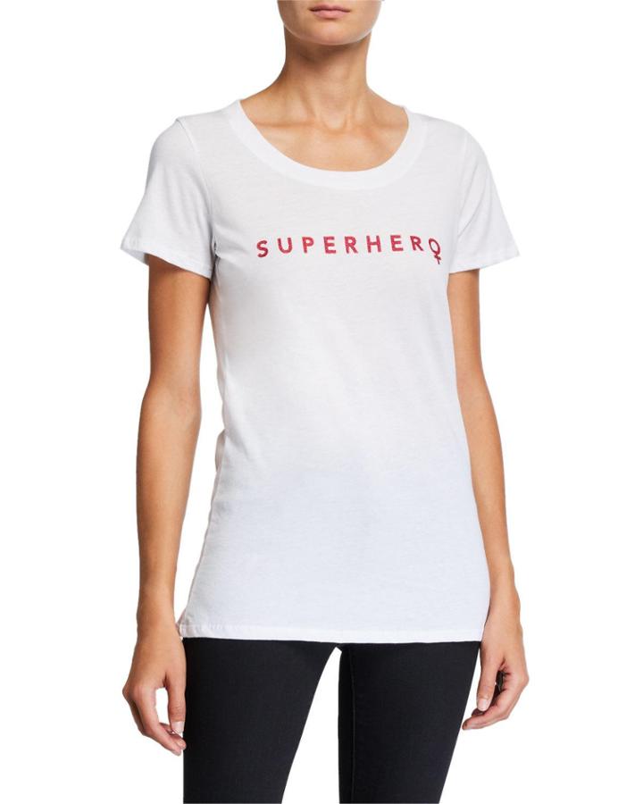 Superhero Glitter Tee