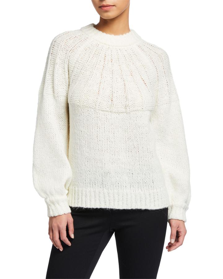 Sunburst Stitch Wool-blend