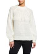 Sunburst Stitch Wool-blend