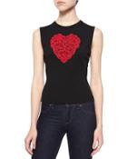 Lace Heart Applique