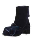 Velvet Knot Bootie, Oceano