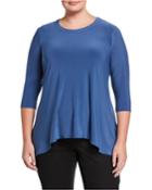 Plus Size 3/4-sleeve