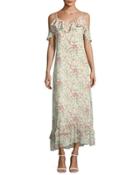 Floral-print Chiffon